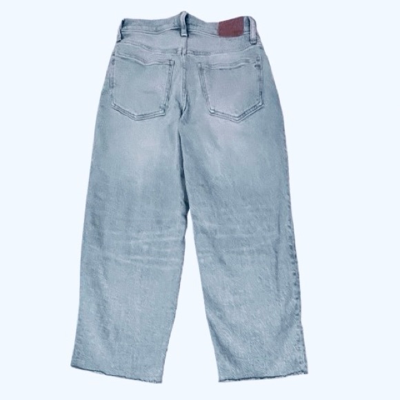 Madewell-Perfect Vintage Wide-Leg Crop Jean. Size: 27 - Picture 7 of 11